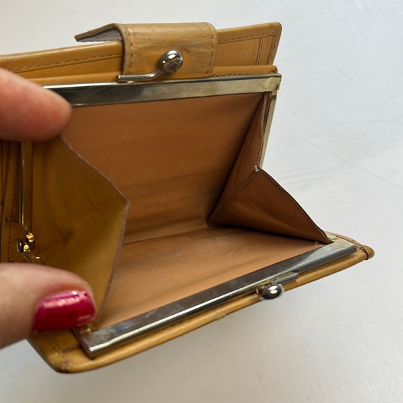 Auth. CELINE Macadam PVC Bifold Wallet Beige Brown Logo Print Canvas Leather - Picture 5 of 17